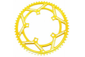 【即納】【超軽量　160g】MicrOHERO　　アルミ　チェーンリング　60T　薄歯　2mm　ゴールド★自転車 自転車パーツ