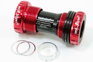 �y���[�zmi.xim �Z���~�b�N�x�A�����O BB68/73mm ROAD/MTB���p �A���~7075�n�E�W���O �z���[�e�b�NII�EGXP�݊� �{�g���u���P�b�g�@���b�h