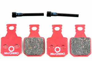 【即納】MicrOHERO製 マグラ MAGURA MT5 MT7 用 type 8.P type 8.1 ディスクブレーキパッド レジン★BP-R052