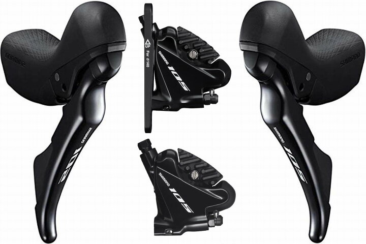 楽天市場】【即納】SHIMANO(シマノ) 105 油圧ディスクブレーキデュアル 
