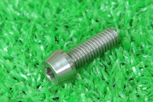 【即納】マイクロヒーロー(MicrOHERO) チタン合金 ボルト Ti-6Al-4V チタンボルト 超軽量3.3g M6*18 T25 1個★自転車 自転車パーツ