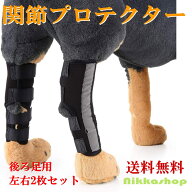 新商品 犬 関節プロテクター サポーター 後ろ足 左右2枚セット 足根関節サポーター 小型犬 中型犬 大型犬…