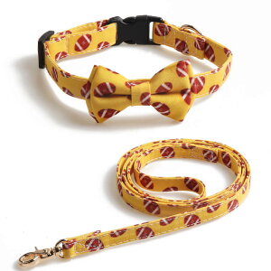 ★セール50%OFF★犬 首輪 リード セット 小型犬 中型犬 大型犬 おしゃれ 抜けにくい 軽い 洗える 痛くない 球技 スポーツ 首輪 リボン リード 簡単装着 軽量 調整可能 カジュアル 小型犬 中型