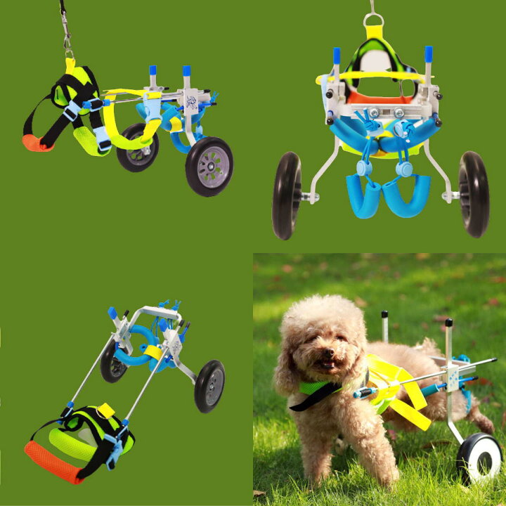 楽天市場】ペット 車椅子 2輪 大型犬 中型犬 後脚サポート 歩行補助 犬 