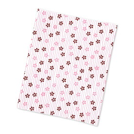 半てぬぐい 小紋柄 縞さくら