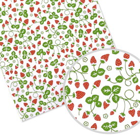 てぬぐい 小紋柄 いちご