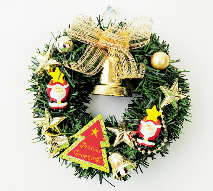 楽天市場 Off早期クーポン有り クリスマスリース 手作り 15cm リース クリスマス 壁 壁掛け リース 飾り 装飾 ディスプレイ 店舗装飾 インテリア デコレーション かわいい おしゃれ 玄関 レッド 赤 サンタ サンタクロース 恵月人形本舗