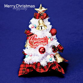 クリスマススツリー ホワイトクリスマス レッド 手作り クリスマス リース ホワイトツリー 置物 飾り 装飾 ディスプレイ 店舗装飾 インテリア デコレーション かわいい プレゼント クリスマスプレゼント 赤 おしゃれ 玄関 サンタ サンタクロース Christmas