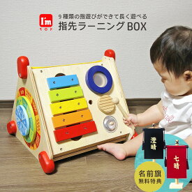 木のおもちゃ 知育玩具 指先ラーニングBOX IM-30090 エデュテ Edute 誕生日 1歳 プレゼント 男の子 女の子 おもちゃ 2歳 ギフト 赤ちゃん 子ども 1歳半 出産祝い 御祝 木製 ベビー 幼児 可愛い 人気 音の出るおもちゃ 木 室内 楽器 パズル 知育