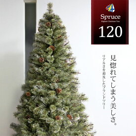 【スーパーSALE30%OFF】クリスマスツリー おしゃれ 北欧 120cm 高級 ヨーロッパトウヒツリー オーナメント 飾り セット なし ツリー ヌードツリー スリム ornament Xmas