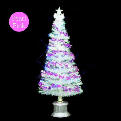 クリスマスツリー【数量限定】クリスタルファイバーツリー120cm