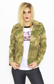 CROOKS & Castles (クルックス アンド キャッスルズ) レディース 迷彩 ライダースジャケット Les Voleurs Women's Jacket Camo