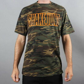 Shake Junt (シェイクジャント) Tシャツ Mainline Tee Camo (迷彩) スケボー SKATE SK8 スケートボード