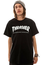 Thrasher (スラッシャー) Tシャツ Mag Logo T-Shirt Black スケボー SKATE SK8 スケートボード