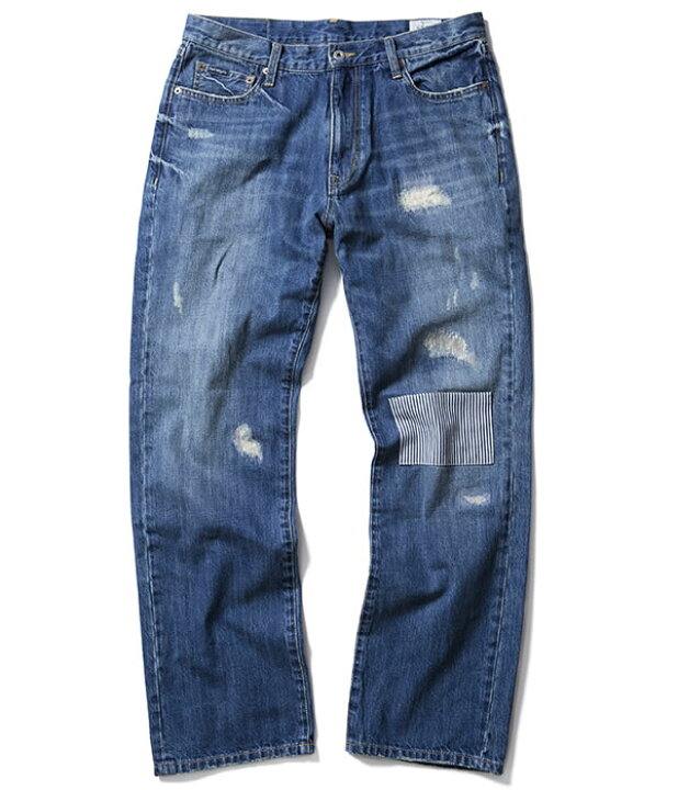 楽天市場】FUCT SSDD (ファクト) デニム ジーンズ DAMAGED DENIM Blue 