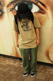NINJA X (ニンジャエックス) オリジナル Tシャツ 2017 Original Music-Set T-shirt Sand Khaki