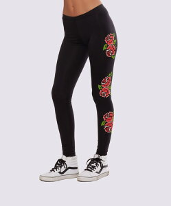 REBEL8 (���x���G�C�g) ���f�B�[�X �K�[���Y ���M���X �^�C�c Womens Centifolia Leggings Black
