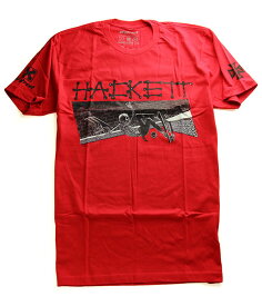H-Street Skateboards (エイチストリート) Tシャツ Dave Hackett Slash T-Shirt Red スケボー SKATE SK8 スケートボード