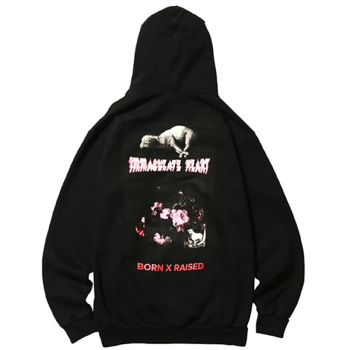 楽天市場】BORN X RAISED (ボーンアンドレイズド) パーカー フード  