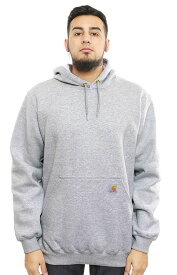 CARHARTT (カーハート) US パーカー プルオーバー (K121) Midweight Pullover Hoodie Heather Grey 無地