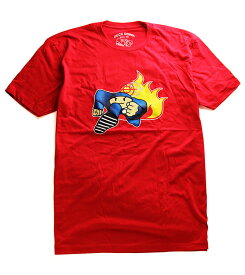 Duck Down Music(ダックダウン)Tシャツ Running Man T-Shirt Red ブーキャン Boot Camp Clik(ブート・キャンプ・クリック) HIPHOP ヒップホップ