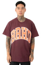 Brotherhood (ブラザーフッド) Tシャツ Colligiate T-Shirt Burgundy