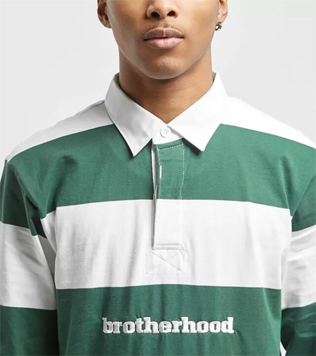楽天市場】Brotherhood (ブラザーフッド) US ラガーシャツ 長袖 Rugby 