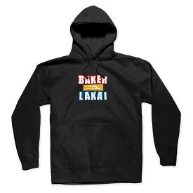 Lakai x Baker Riley Hawk Collection (ラカイ×ベイカー×レイリーホーク) パーカー プルオーバー Stacked Pullover Hoodie Black スケボー SKATE SK8 スケートボード