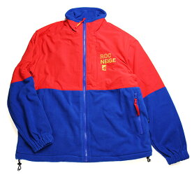FILA HERITAGE (フィラ) フリースジャケット ROC NEIGE Fleece Jacket Red×Blue