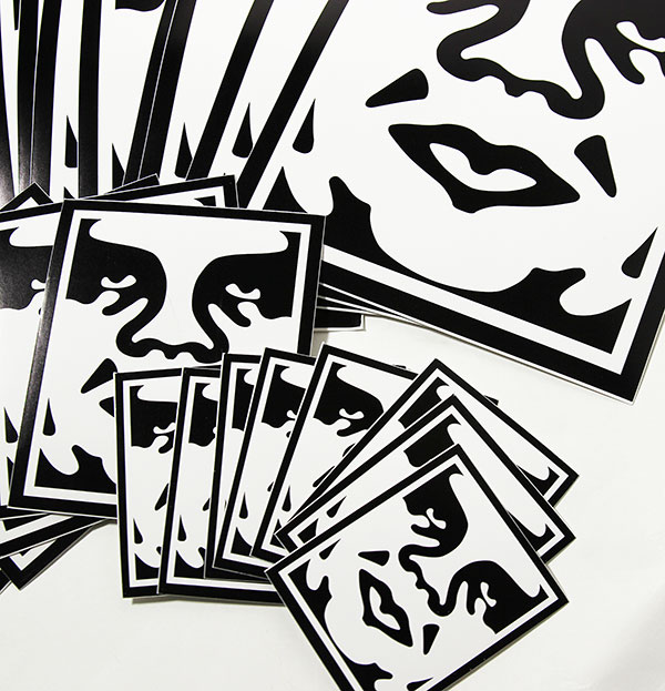 Obey オベイ ステッカー シール 4サイズ26枚セット Sticker Pack 2 Icon Face Assorted White Black Skate Sk8 Punk Core サーフ ヒップホップ ハードコア Surf Regg Hard 送料無料限定セール中 スケボー Punk パンク Hiphop スケートボード レゲエ