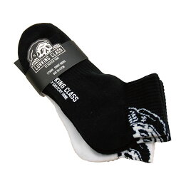 LURKING CLASS(ラーキングクラス)BY SKETCHY TANK ショートソックス 靴下 2カラーワンセット ST 2PACK SOCKS Black/White