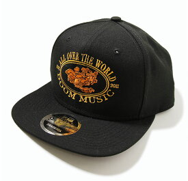 NINJA X (ニンジャエックス) オリジナル キャップ スナップバックハット 帽子 ニューエラ NEW ERA Doom Music Snap-back Hat Black