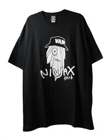 NINJA X (ニンジャエックス) オリジナル Tシャツ Hairy T-Shirt Black