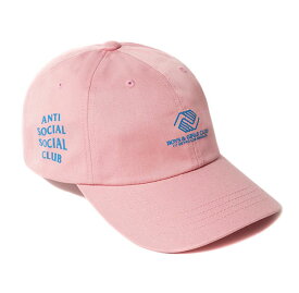 AntiSocialSocialClub (アンチソーシャルソーシャルクラブ) キャップ ストラップバックハット 帽子 ASSC x BGCMLA Cap Pink (Boys & Girls Clubs of Metro Los Angeles)
