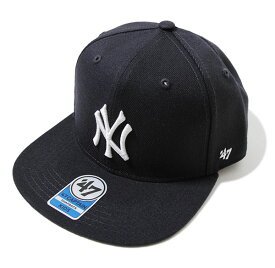 ’47 (フォーティセブン) FORTYSEVEN ヤンキース キッズ 子供 キャップ スナップバックハット Yankees Lil Shot ’47 CAPTAIN Navy MLB メジャーリーグ ベースボール