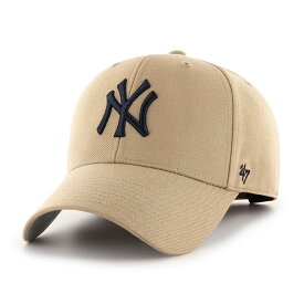 ’47 (フォーティセブン) FORTYSEVEN ヤンキース (ニューヨーク) キャップ 帽子 Yankees ’47 MVP Khaki MLB メジャーリーグ