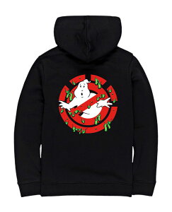 Element X Ghostbusters (Gg×S[XgoX^[Y) LbY [X p[J[ vI[o[ Phantasm Youth Pullover Hoodie Flint Black AEghA OUTDOOR XP{[ SKATE SK8 XP[g{[h HARD CORE PUNK p