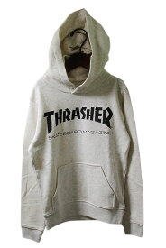 Thrasher (スラッシャー) キッズパーカー プルオーバー 子供 MAG LOGO HOOD Off White スケボー SKATE SK8 スケートボード
