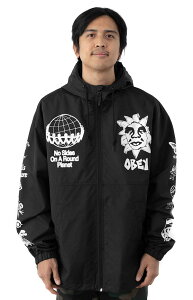 OBEY (IxC) iCWPbg EBhu[J[ }Eep[J[ Bad Behavior Jacket Black