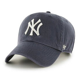 ’47 (フォーティセブン) FORTYSEVEN ヤンキース (ニューヨーク) キャップ Yankees ’47 CLEAN UP Vintage Navy ベースボールキャップ ダッドハット メジャーリーグ
