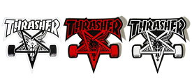 Thrasher (スラッシャー) US ステッカー シール Skate Goat Die Cut Sticker スケボー SKATE SK8 スケートボード