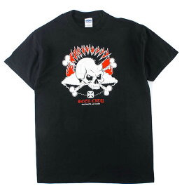 Beer City (ビアシティ) Tシャツ Skull and Flames T-Shirt Black