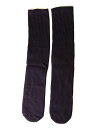 SkaterSocks (スケーターソックス) 22インチ ロング チューブソックス 靴下 US MADE 70年代 アメリカ製 スケートボード スケボー オールドスクール（ブラック）Black tube socks Knee high