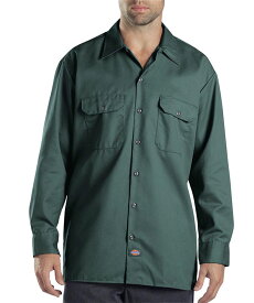 Dickies (ディッキーズ) US 長袖 ワークシャツ (574) Long Sleeve Work Shirt Lincoln Green