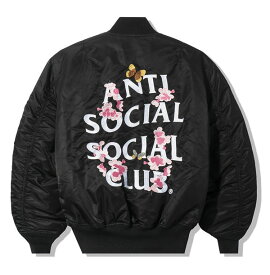 AntiSocialSocialClub (アンチソーシャルソーシャルクラブ) ジャケット Alpha Industries x ASSC MA-1 Black Jacket