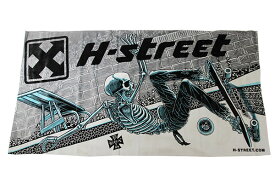 H-Street (エイチストリート) ビーチタオル バスタオル Deathbox Hackett Slash Beach Towel - 60" x 30" スケボー SKATE SK8 スケートボード