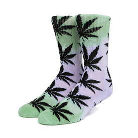 Huf (ハフ) ソックス 靴下 Plantlife Tie-Dye Socks Green スケボー SKATE SK8 スケートボード
