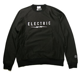 ELECTRIC (エレクトリック) 撥水 トレーナー WATER REPELLENT GREW BLACK (E23U02) スノボー スノーボード Snowboard