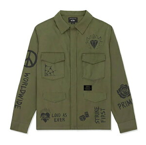PRIMITIVE SKATEBOARDING × CALL OF DUTY (�v���~�e�B�u) �A�[�~�[�W���P�b�g �R�� Task Force Jacket OLIVE �X�P�{�[ SKATE SK8 �X�P�[�g�{�[�h �Q�[�� GAME