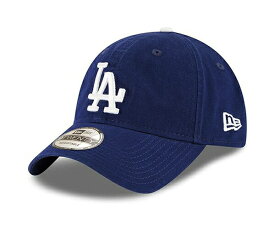 NEW ERA (ニューエラ) ロサンゼルス・ドジャース 9TWENTY キャップ 帽子 MLB CORE CLASSIC 20 REP LOSDOD GM クロスストラップ ウォッシュドコットン ダークロイヤル × ホワイト